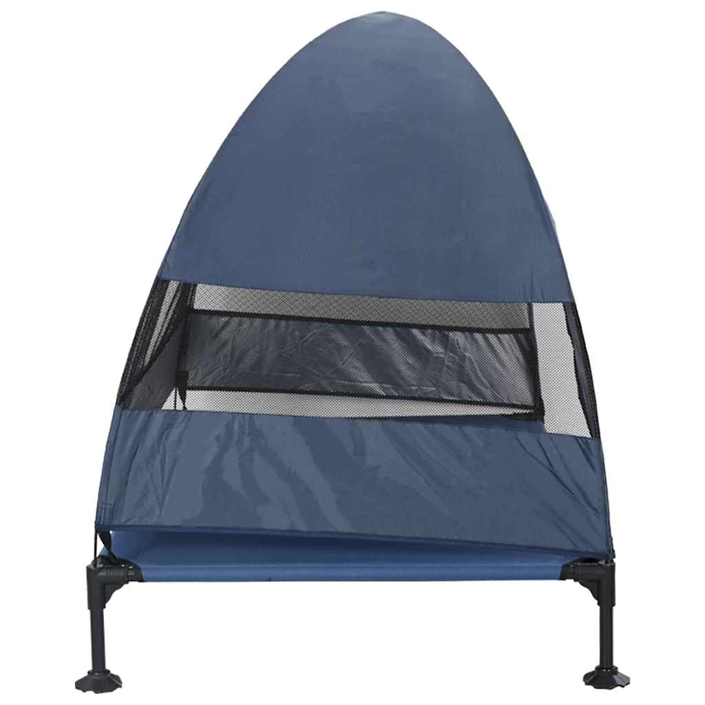Hochgelegtes Hundebett Hellgrau 127 x 81 x 108 cm
