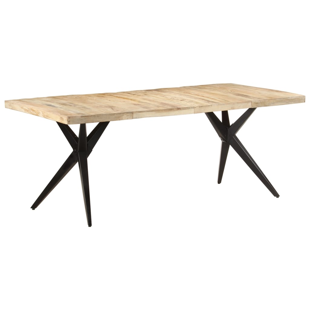 Esstisch 160x80x76 cm Massivholz Akazie