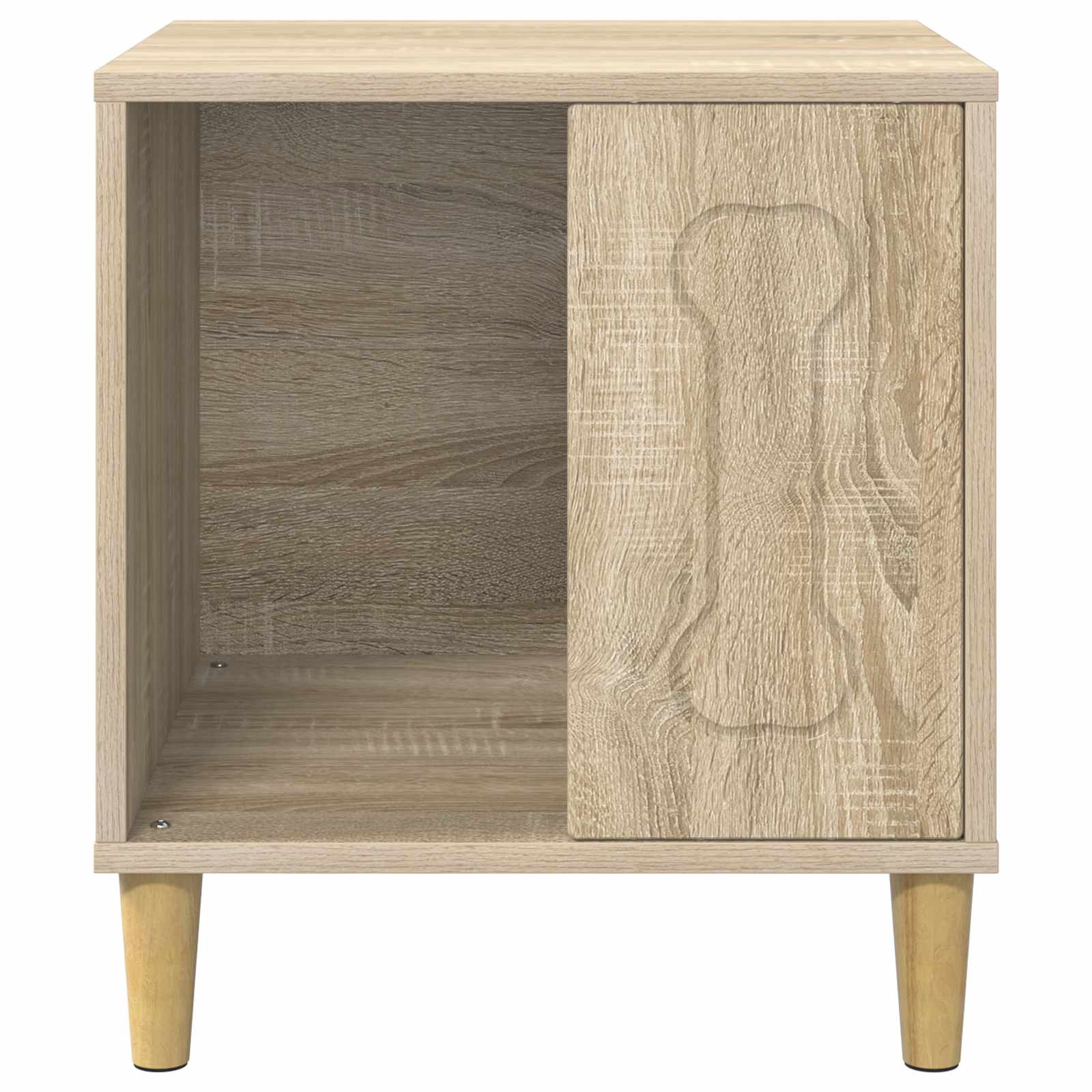 Hundehütte Weiß 44 x 42 x 49 cm Holzwerkstoff