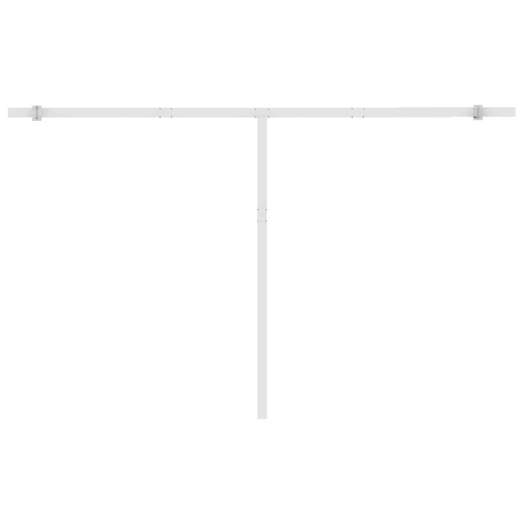 Standmarkise Manuell Einziehbar 300x250 cm Creme