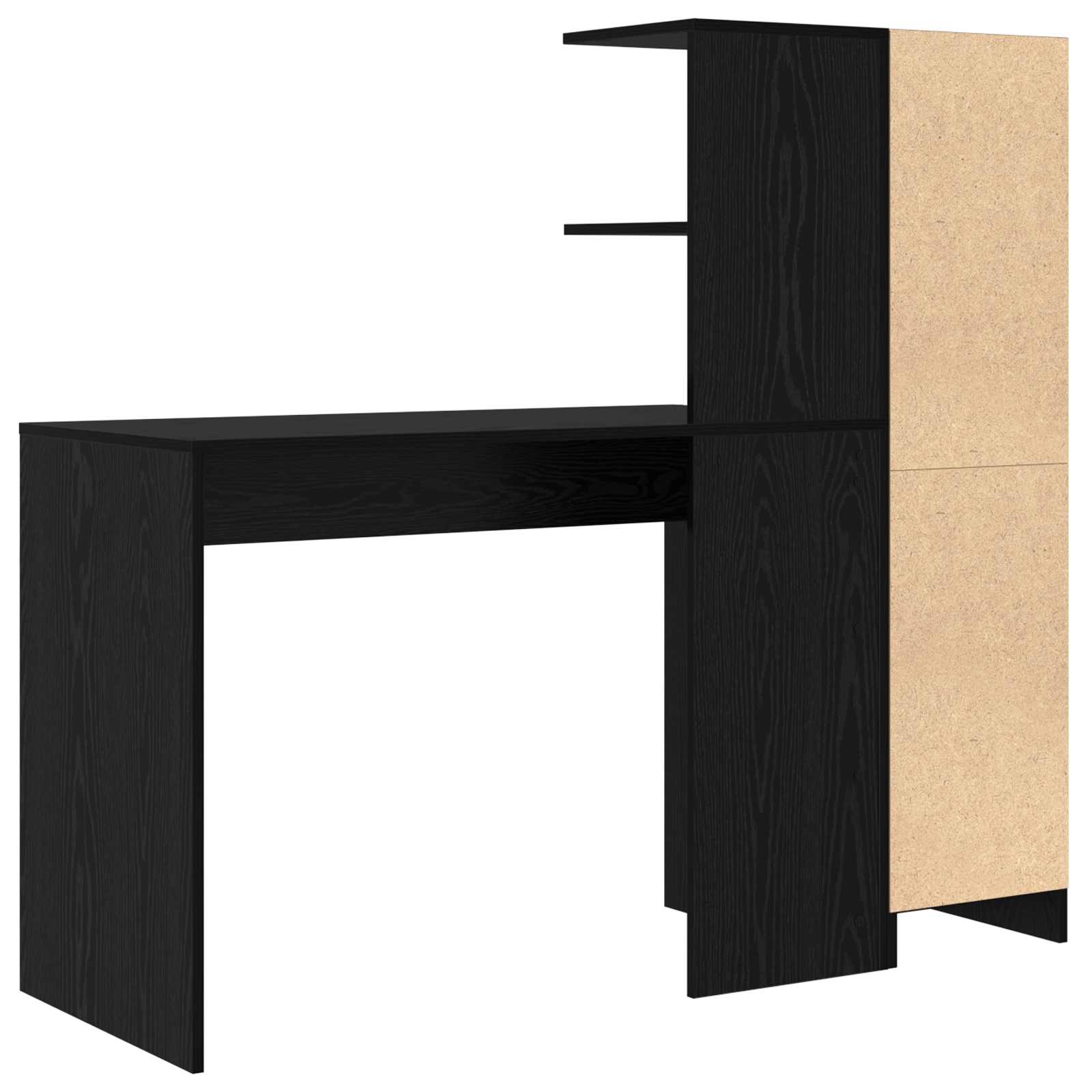 Schreibtisch 2 pcs Beton Grau