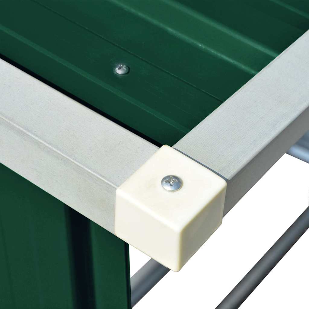 Brennholzlager Verzinkter Stahl 163 x 83 x 154 cm Grau
