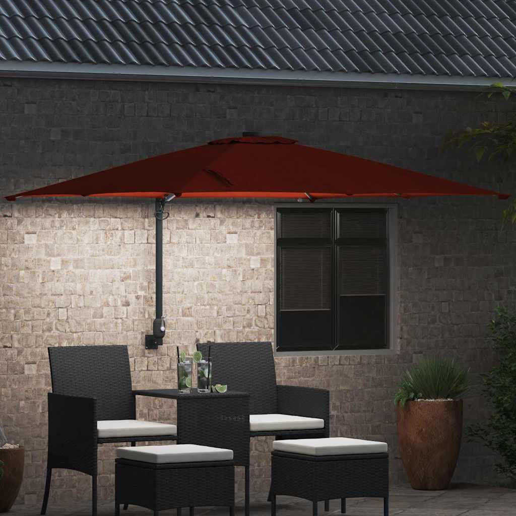 Garten-Sonnenschirm Sand 248,5 x 247,5 x 160 cm