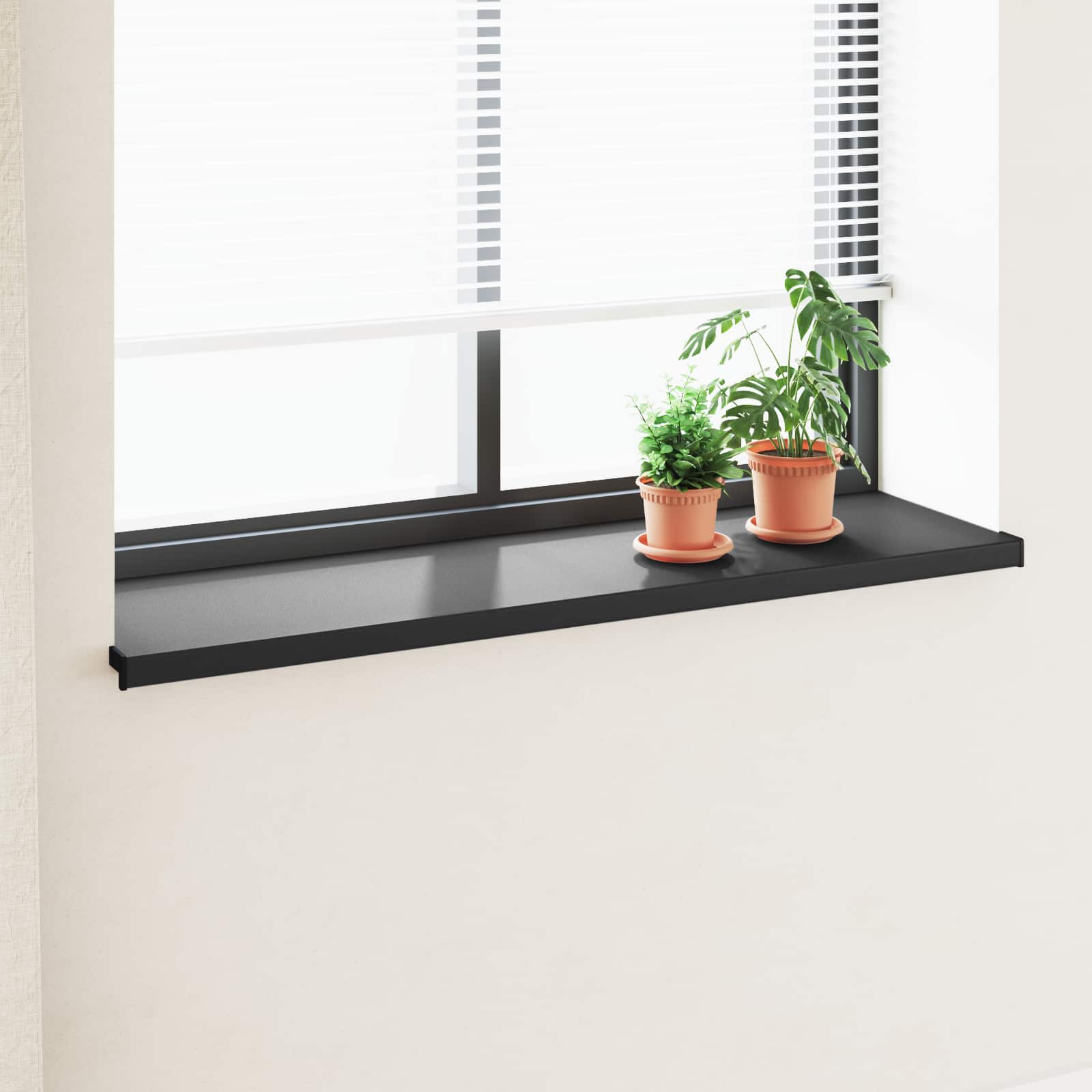 Fensterbank Weiß 60 x 10 x 4,5 cm PVC