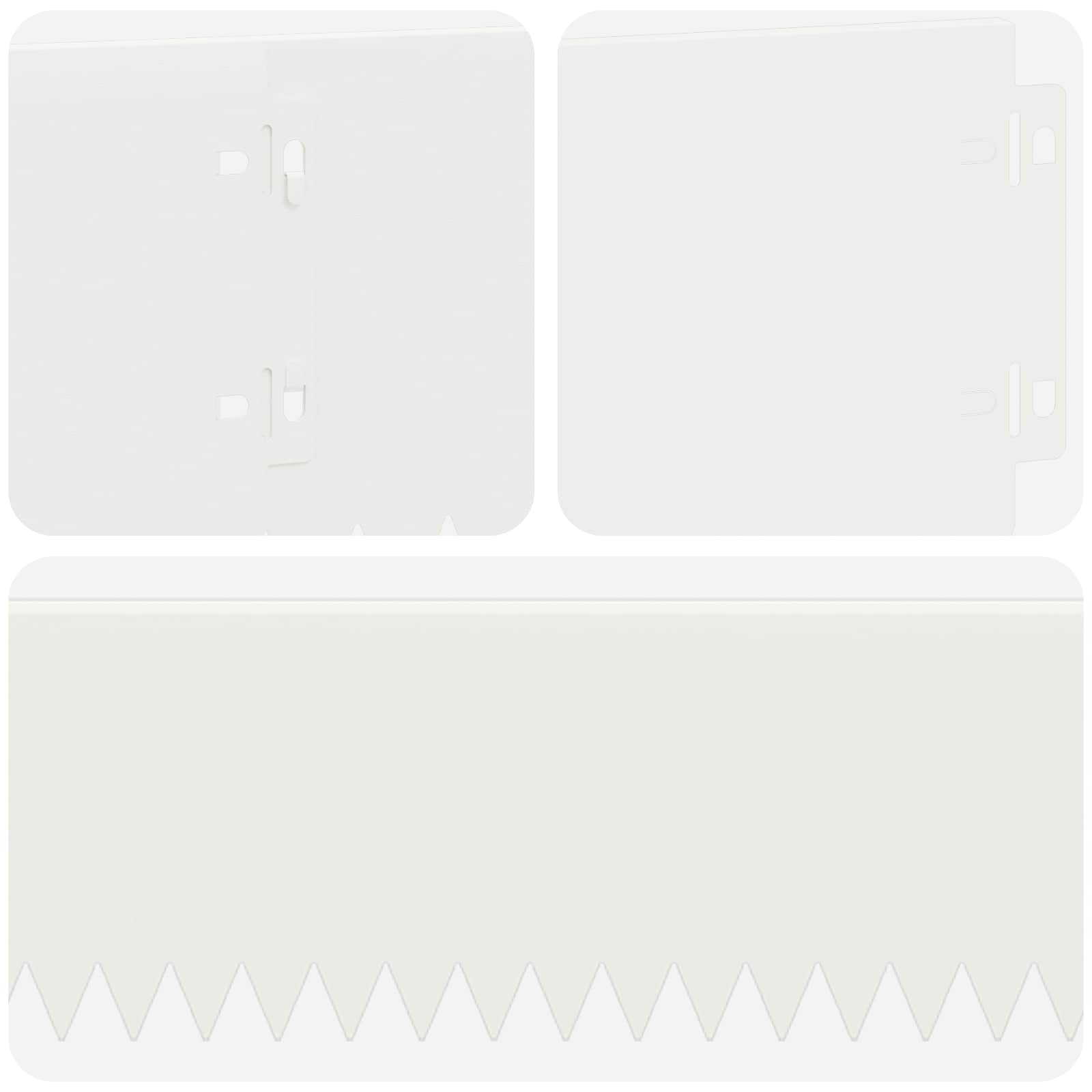 Raseneinfassung 10 pcs 103 x 10 cm Stahl Schwarz