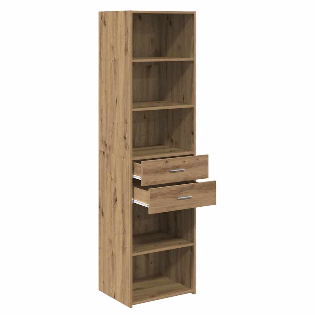 Highboard Altholz 50 x 42,5 x 185 cm Holzwerkstoff