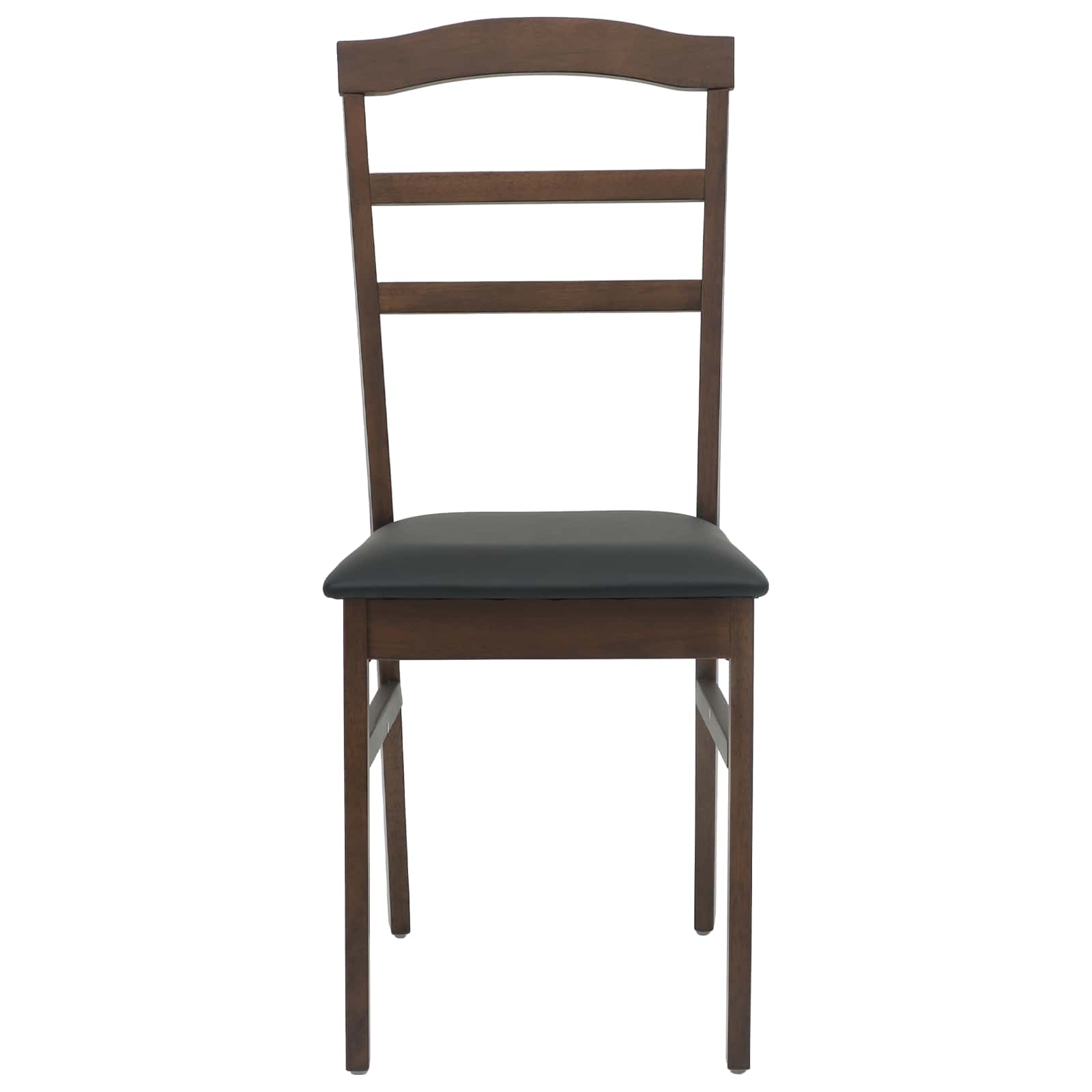 Esszimmerstuhl 2 pcs Hellbraun und hell Massives Gummiholz