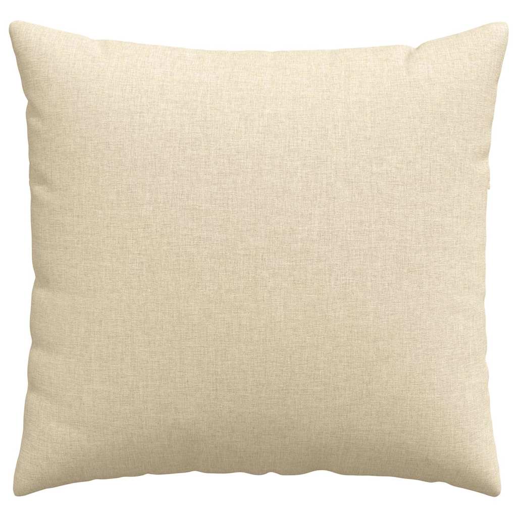 Sofakissen 2 pcs Hellgrau 50 x 30 cm Stoff
