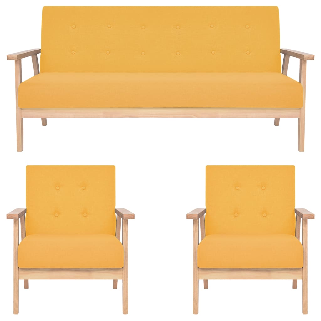 2-Sitzer-Sofa Stoff Hellgrau