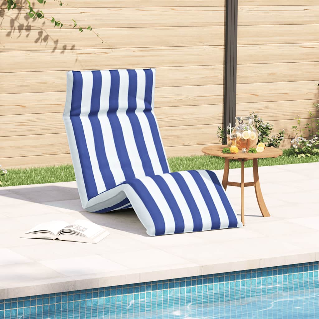 Sonnenliege Klappbar Anthrazit 175x54x8,5 cm Oxford-Gewebe