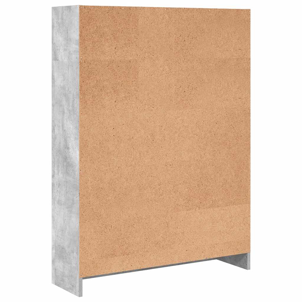 Bücherregal Weiß 40x24x75 cm Holzwerkstoff