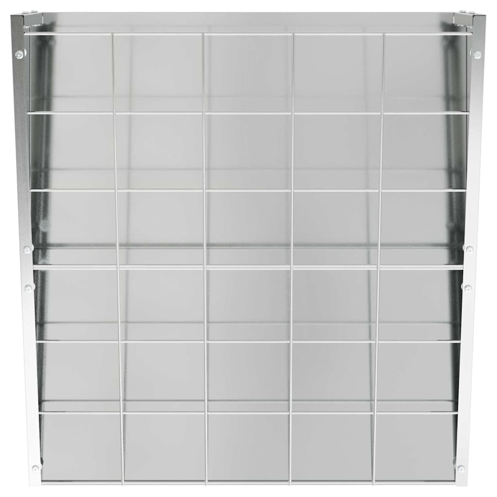 Hängender Heufutterspender Schwarz 61 x 33 x 66 cm