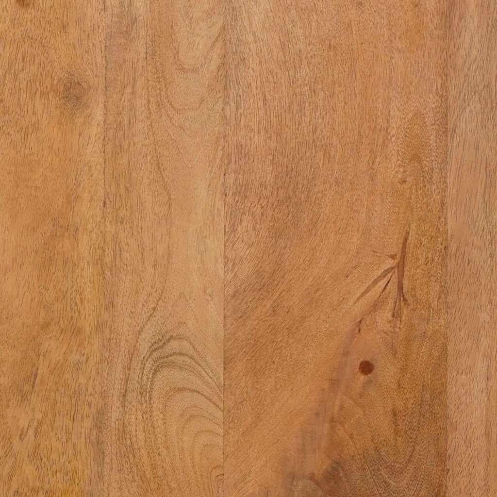 Hochboard Hellbraun 60 x 33 x 100 cm massives Mangoholz