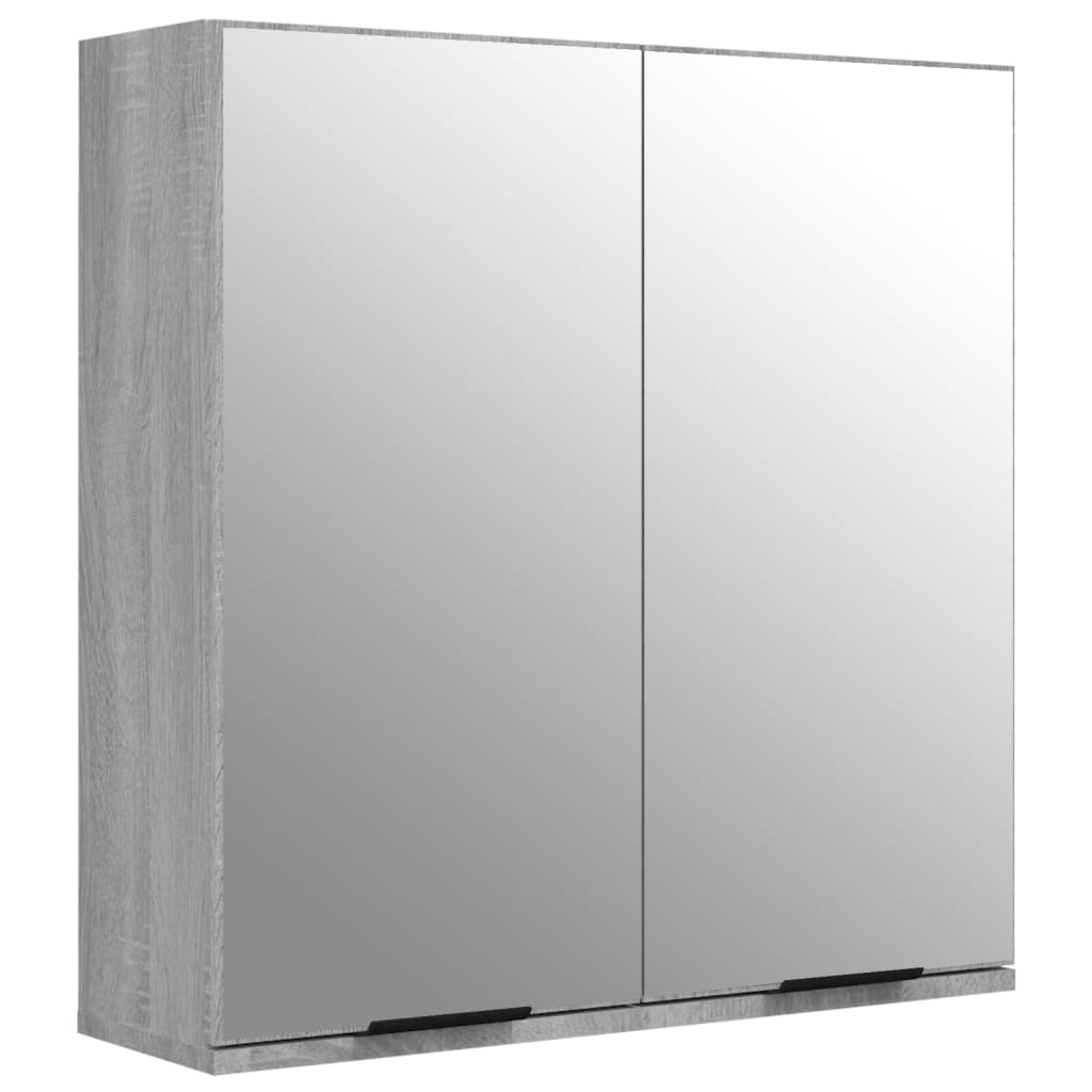 Bad-Spiegelschrank Weiß 64x20x67 cm