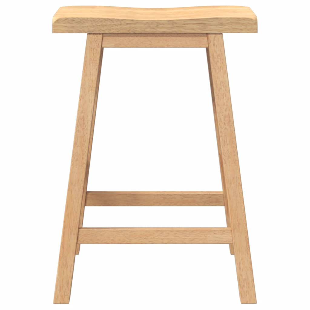 Barhocker 2 Stk. Massivholz