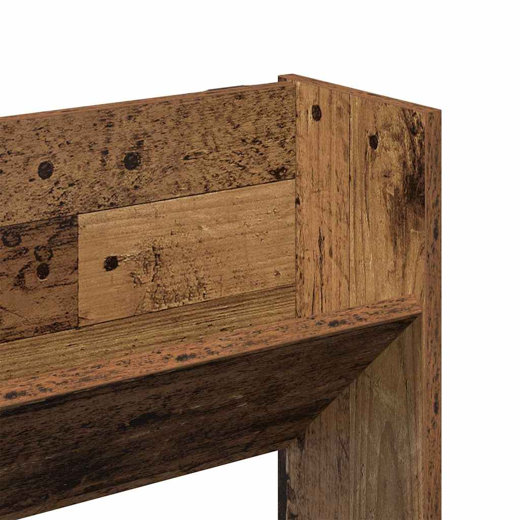Wand-Schuhschränke 4 Stk. Weiß 60x18x60 cm Holzwerkstoff