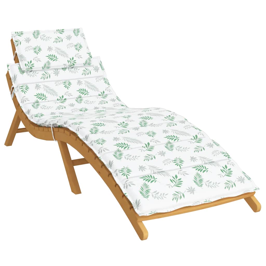 Sonnenliegen-Auflage Grau 186x58x4 cm Oxford-Gewebe