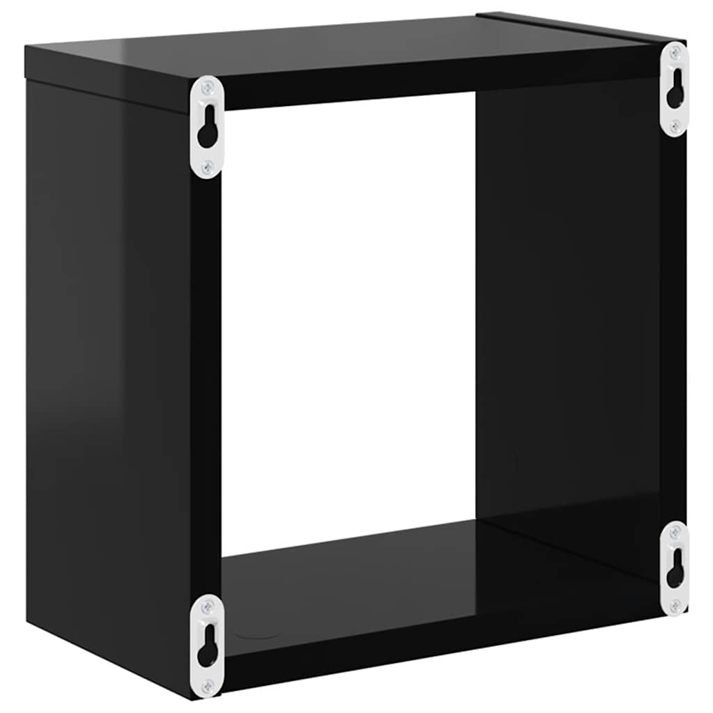 Würfelregale 2 Stk. Weiß 30x15x30 cm