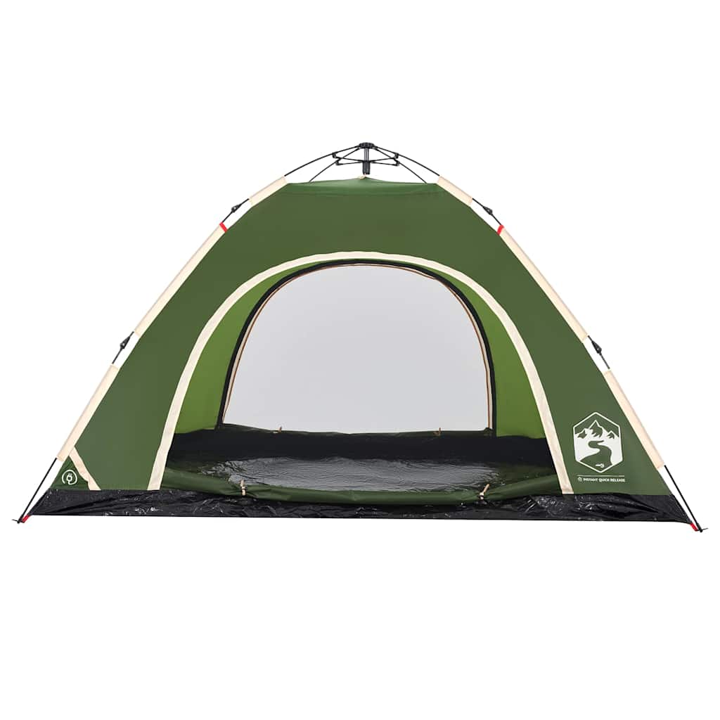 Campingzelt 2 Personen Grün Quick Release