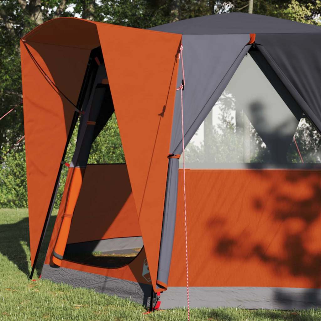 Cabin Zelt 3-Personen mit Dach Grün und Weiß 320 x 320 x 203 cm