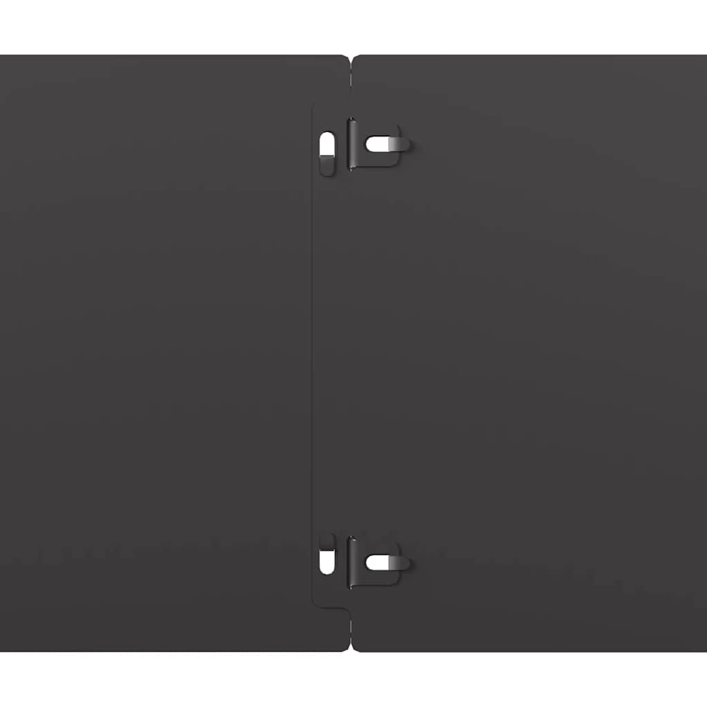 Raseneinfassung 10 pcs 10 x 103 cm Wetterfeststahl Rostig