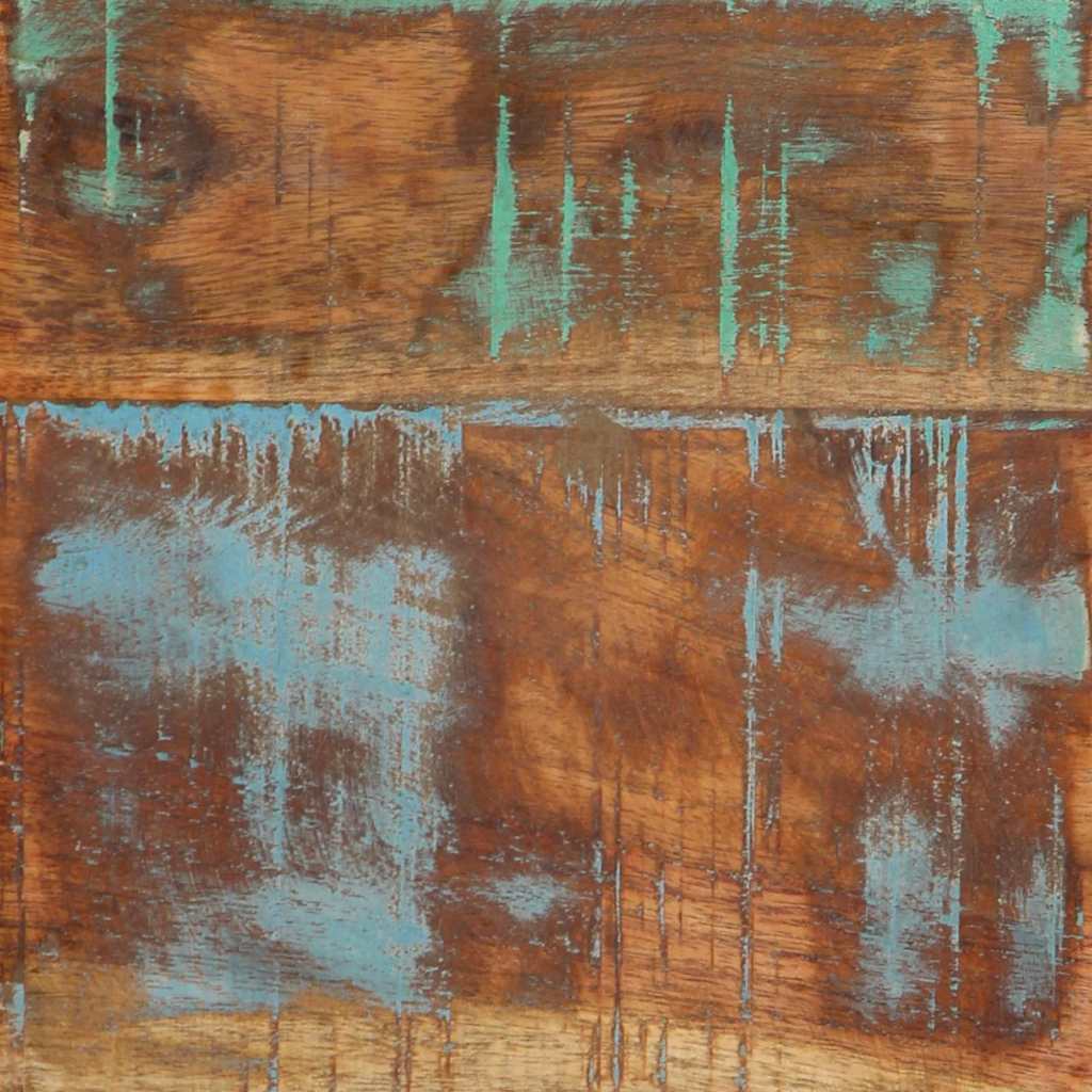 Nachttisch 40 x 35 x 50 cm Massives upgecyceltes Holz