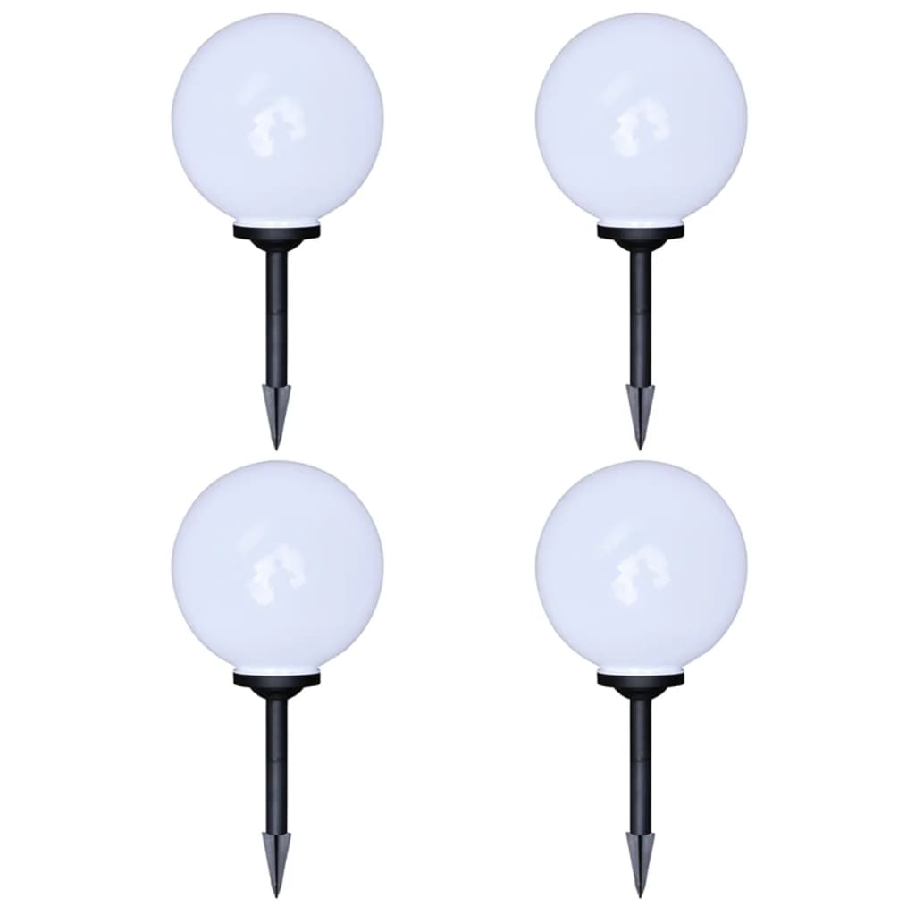 Wegeleuchten 2 Stk. LED 40 cm mit Erdspieß