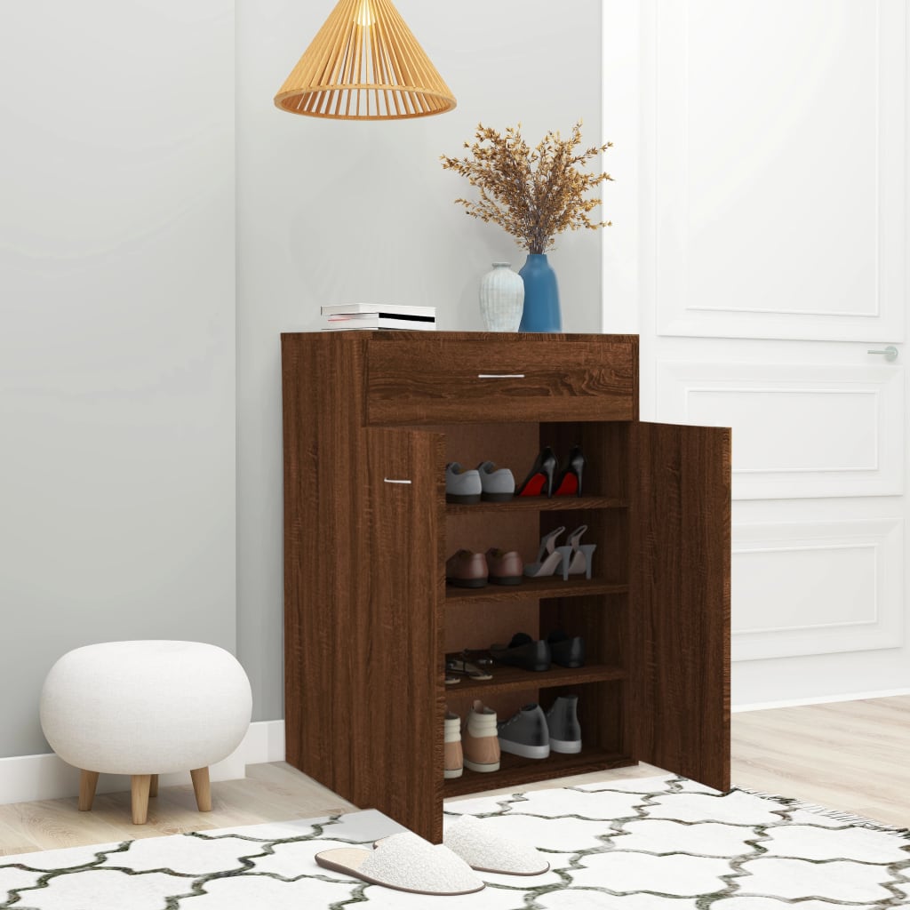 Schuhschrank Weiß 60×35×84 cm Holzwerkstoff
