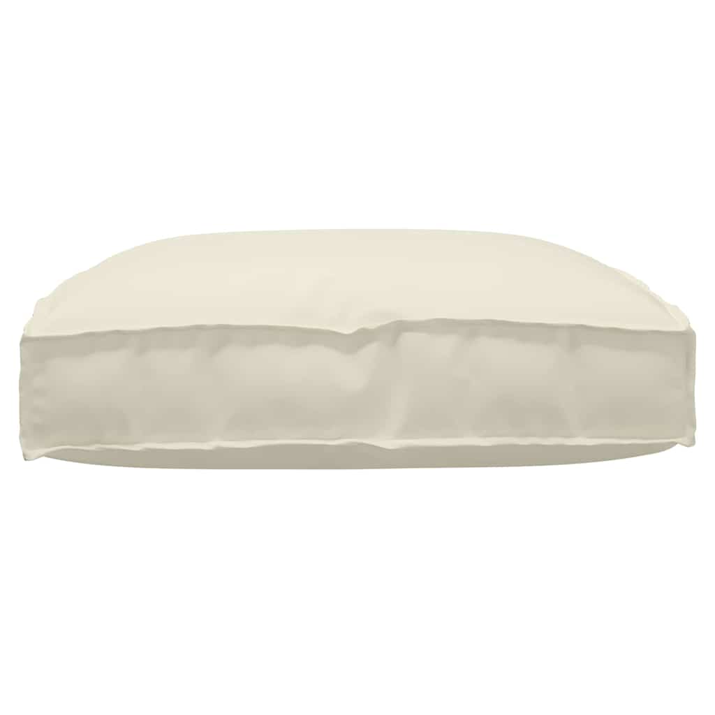 Kissen Anthrazit 80 x 80 x 12 cm Oxford-Stoff