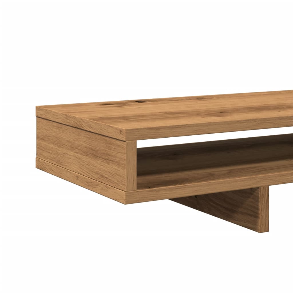 Monitor Halterung Schwarz 100 x 27 x 15 cm Holzwerkstoff