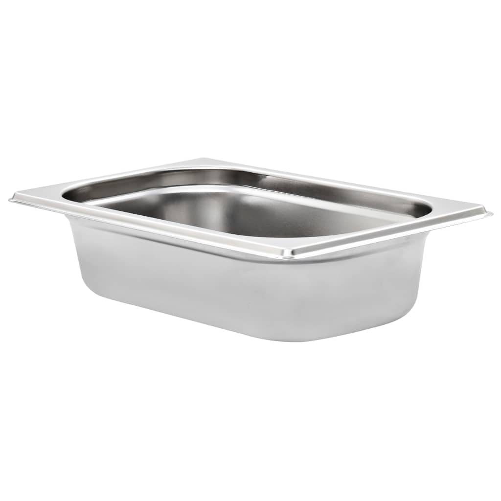 Gastronormbehälter 12 Stk. GN 1/4 20 mm Edelstahl