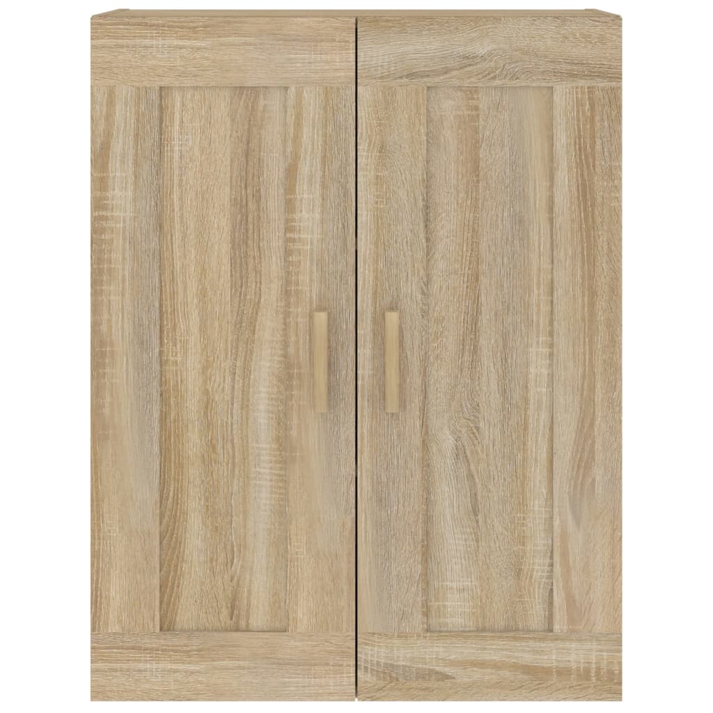 Wandschrank Weiß 69,5x32,5x90 cm Holzwerkstoff