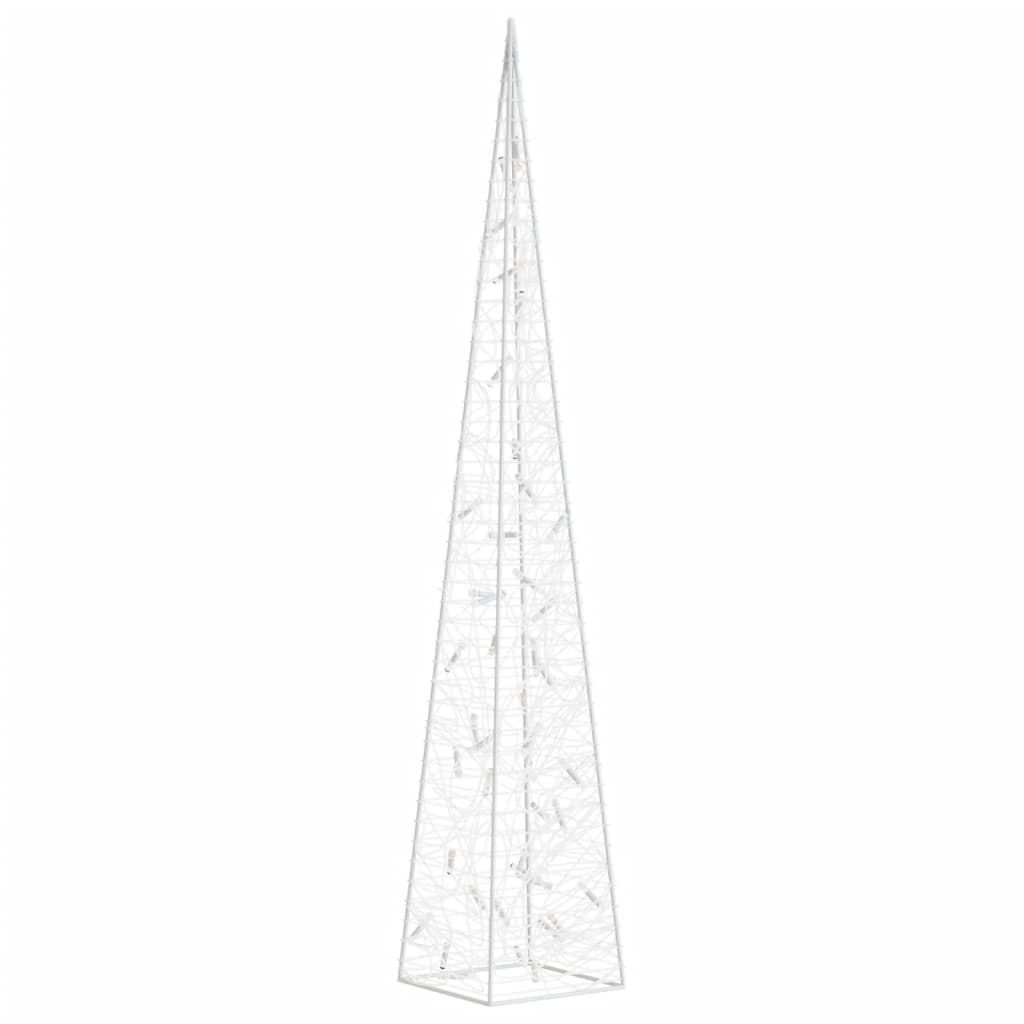 LED-Leuchtkegel Acryl Deko Mehrfarbig 90 cm