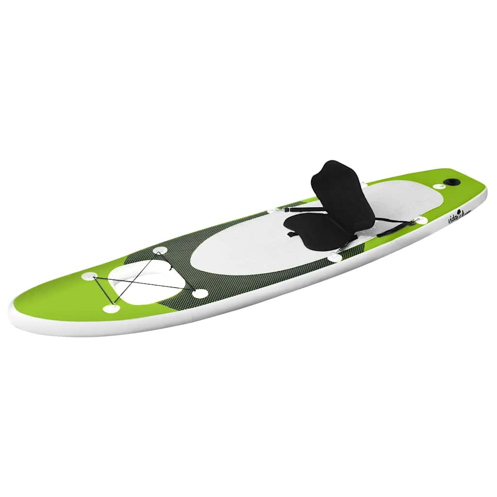 SUP-Board-Set Aufblasbar Blau 300x76x10 cm