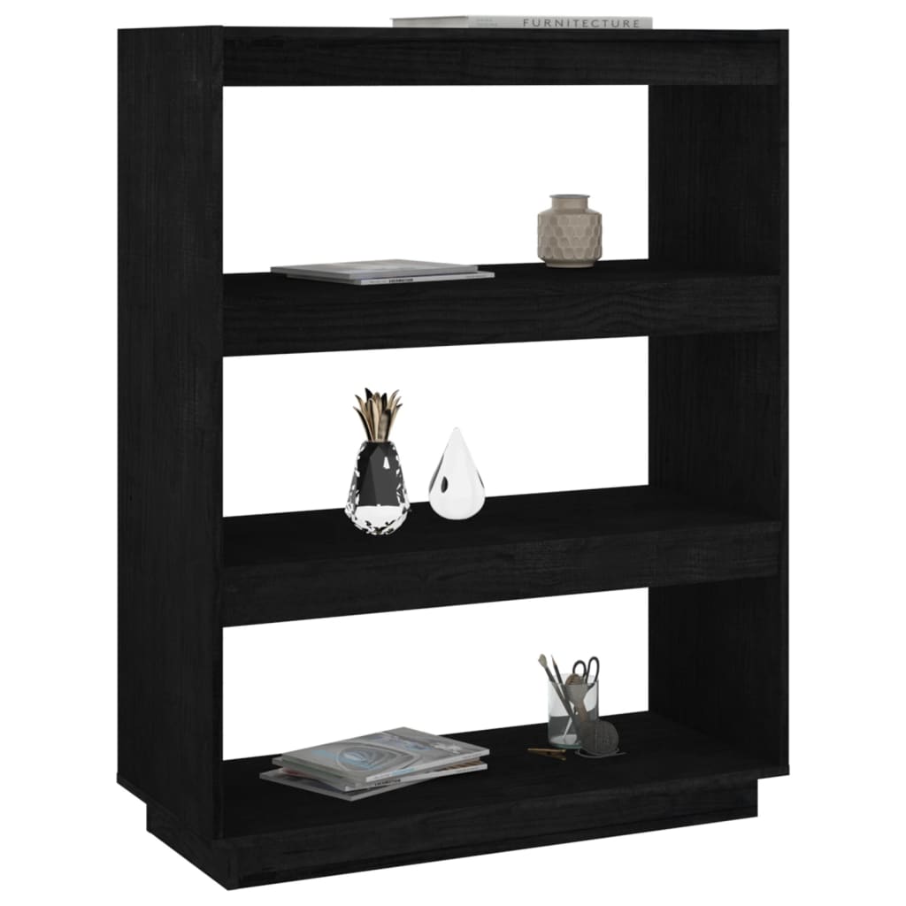 Bücherregal 40x35x71 cm Massivholz Kiefer
