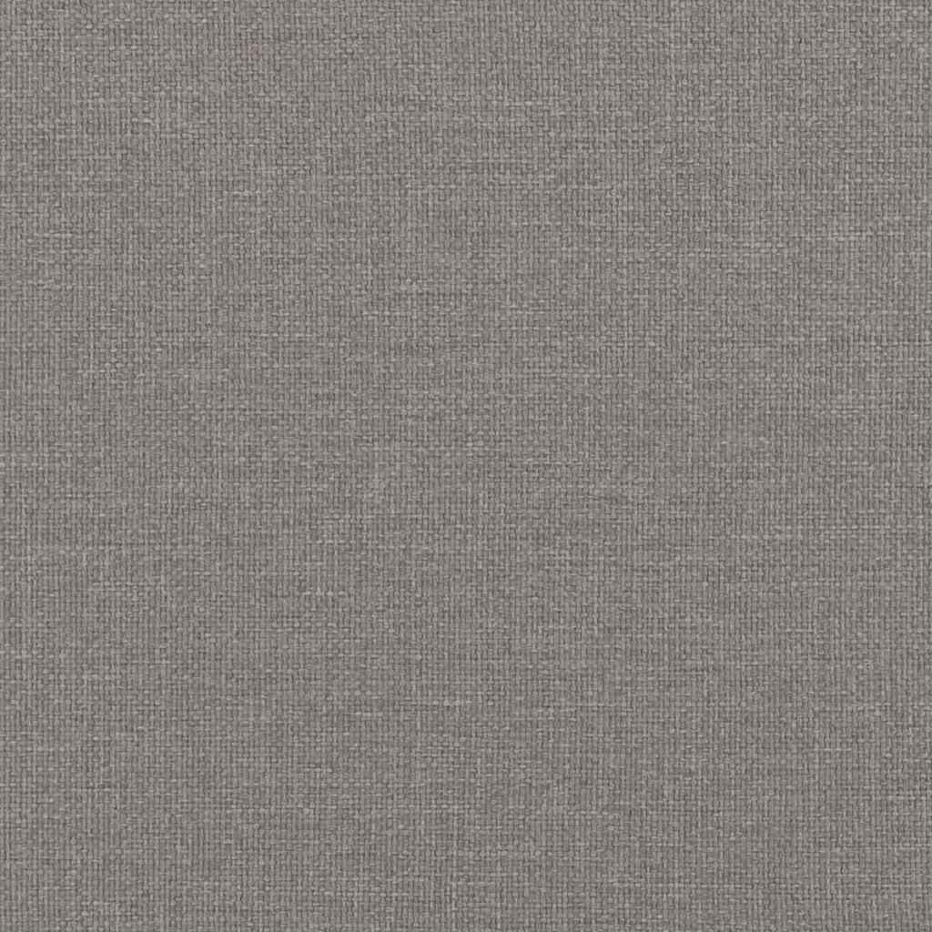 Bettgestell mit gepolstertem Kopfteil Braun 200 x 200 cm