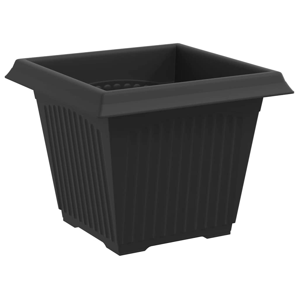Blumentöpfe 6 pcs Ziegelrot 20 x 20 x 16 cm Kunststoff
