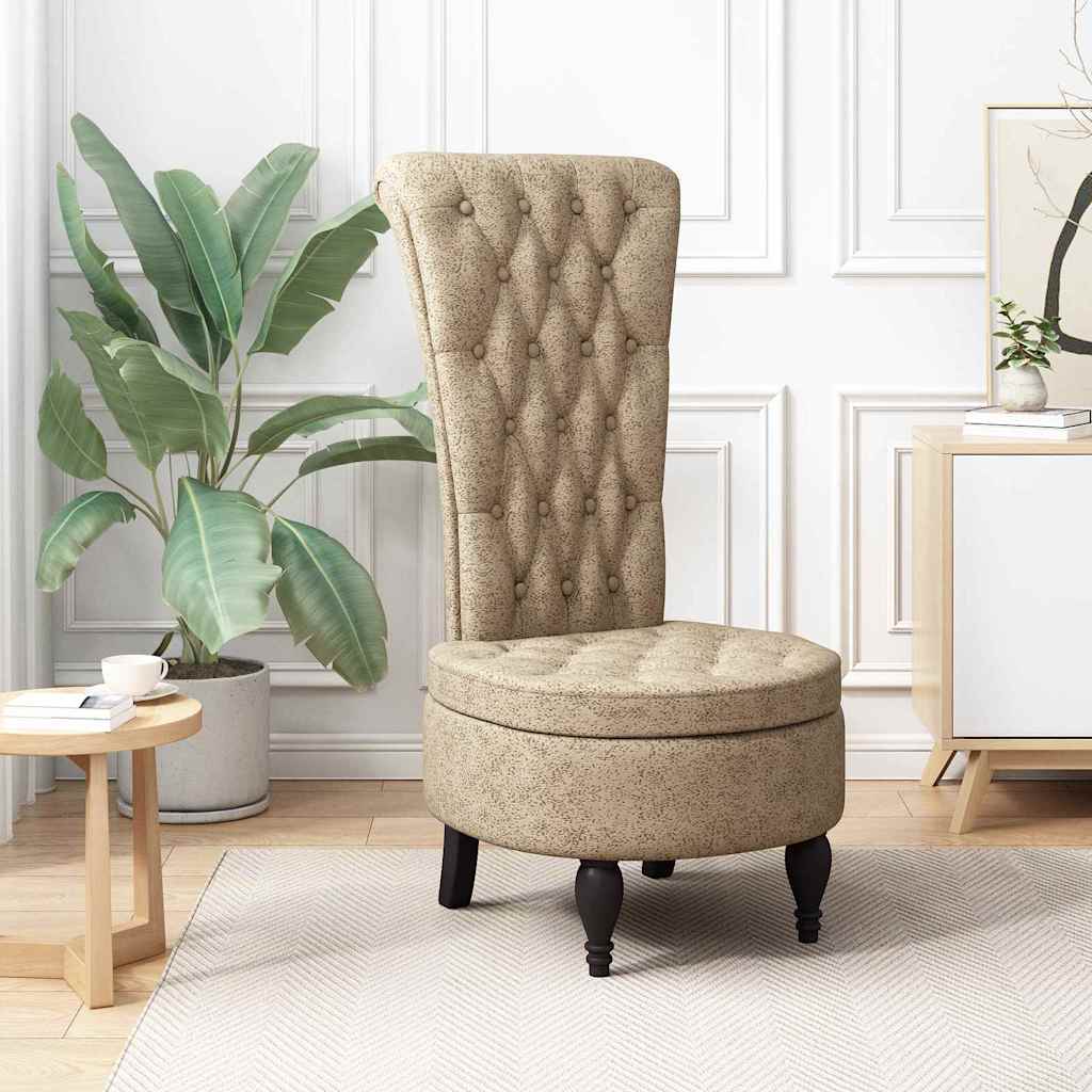 Schlafsessel Braun 56,5 x 70 x 110 cm Kunstwildleder