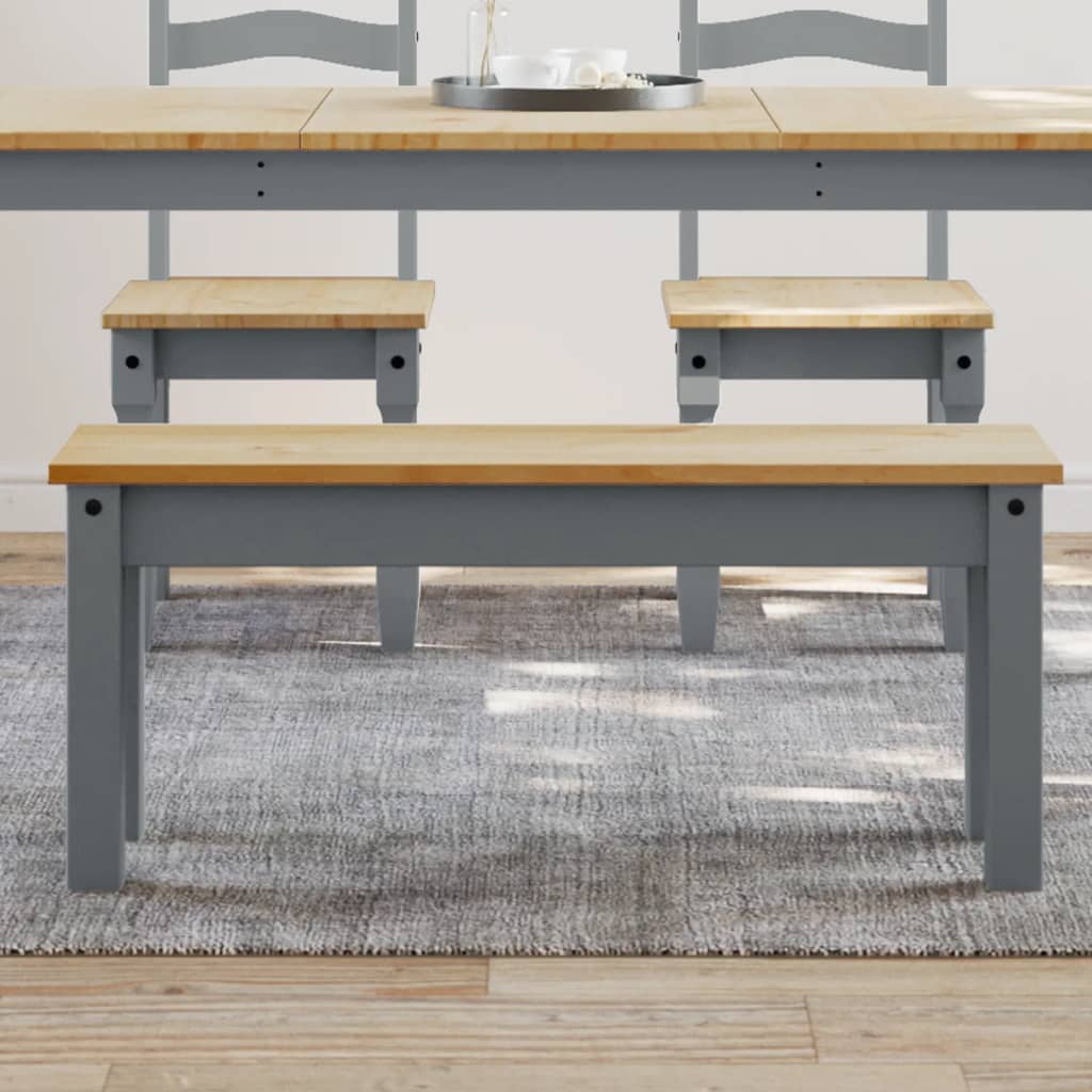 Essbank PANAMA 105x30x45 cm Massivholz Kiefer