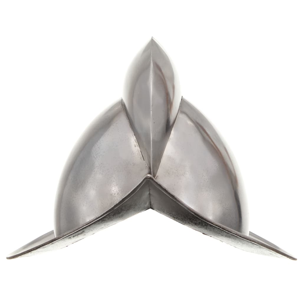 Preußische Pickelhaube Antik Replik für LARP Schwarz Stahl