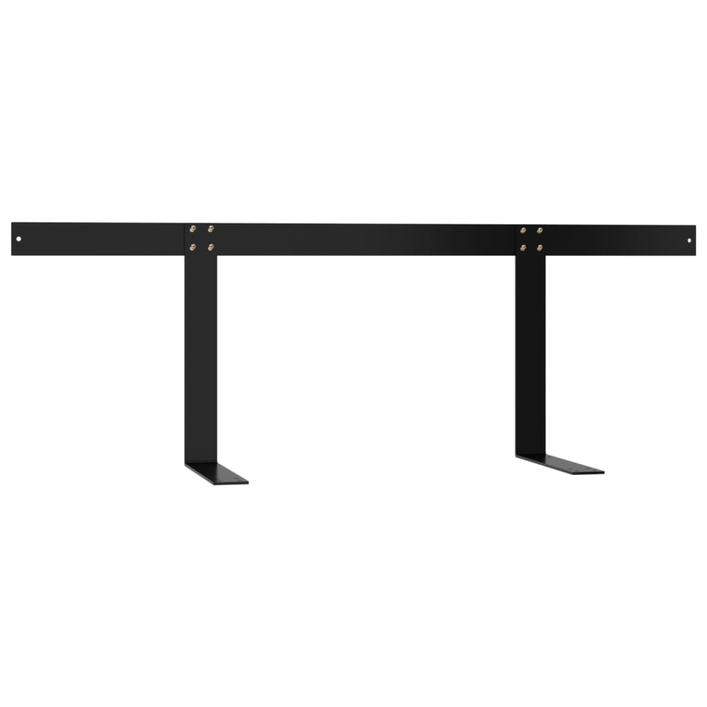 Rückenlehne für Palettensofa Weiß 110 cm Eisen