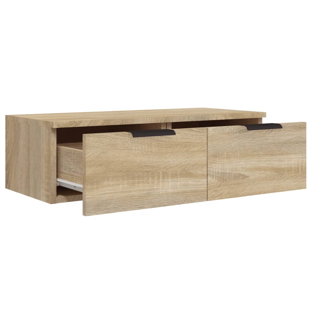 Wandschränke 2 Stk. Weiß 68x30x20 cm Holzwerkstoff