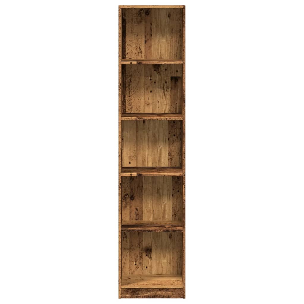 Bücherregal Weiß 40x24x75 cm Holzwerkstoff