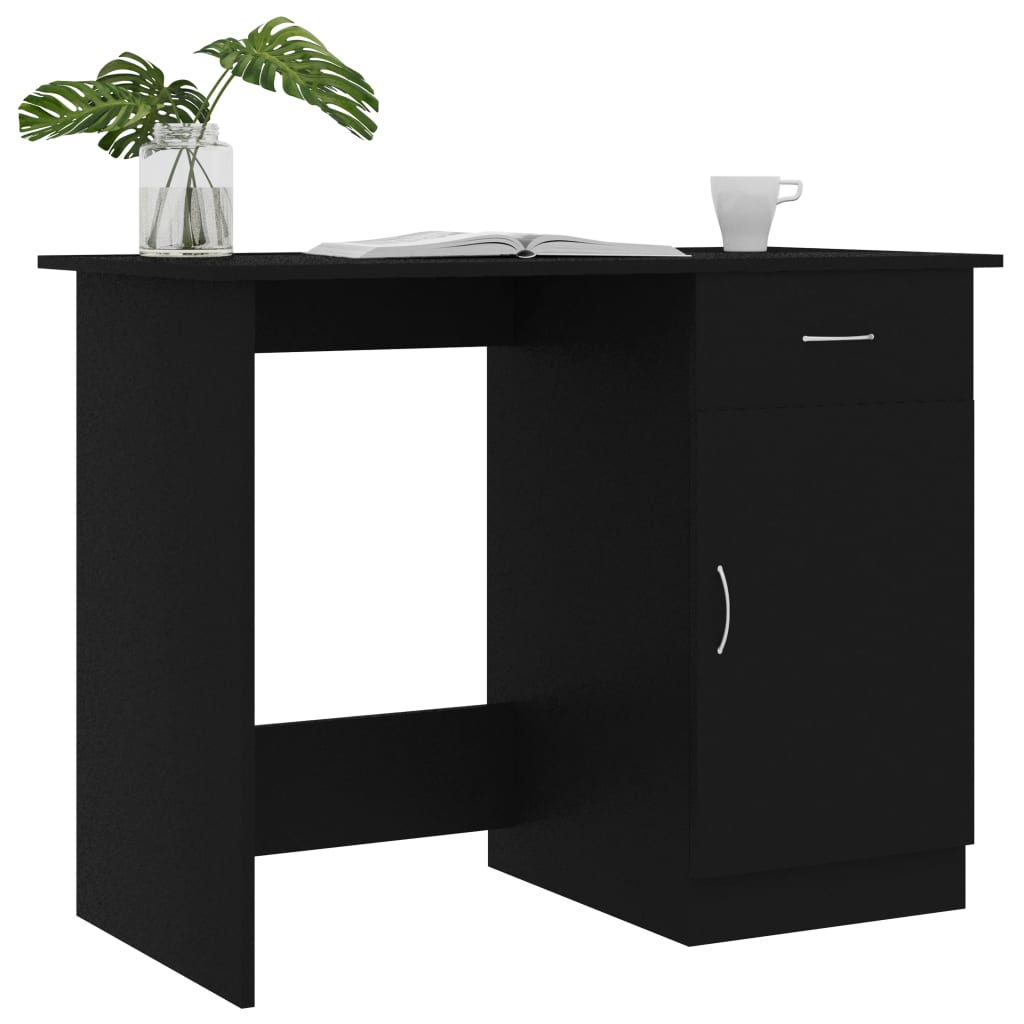 Schreibtisch Weiß 100×50×76 cm Holzwerkstoff