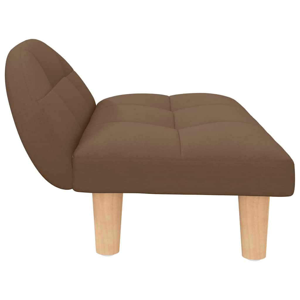 Hundebett Creme 70x52x30 cm Stoff