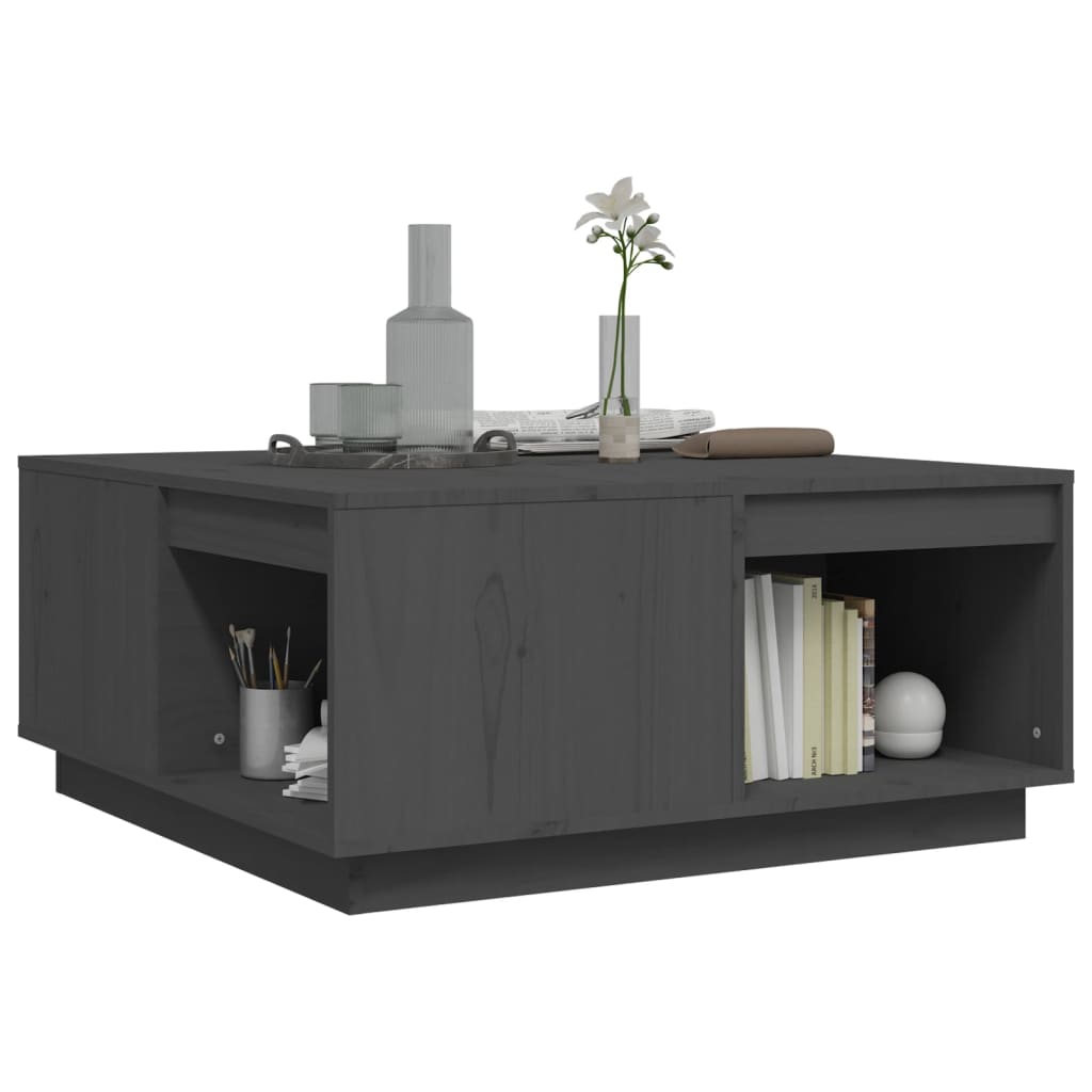 Couchtisch 100x101x40,5 cm Massivholz Kiefer
