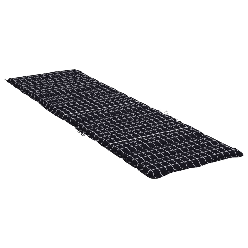 Liege-Kissen Blatt Blattmuster 200 x 70 x 3 cm Oxford-Stoff