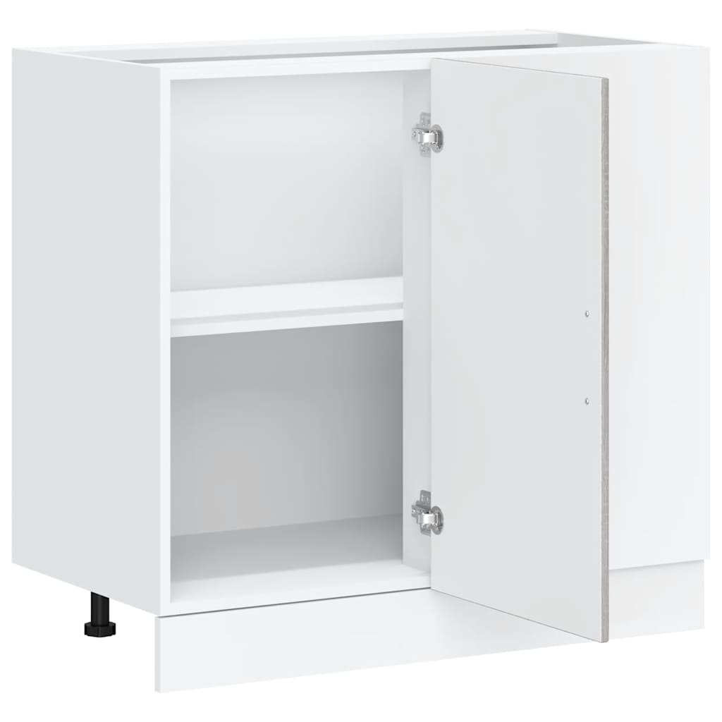 Unterschrank Lyon Weiß 60x46x81,5 cm Holzwerkstoff