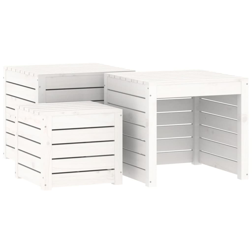 Gartenbox 101x50,5x46,5 cm Massivholz Kiefer
