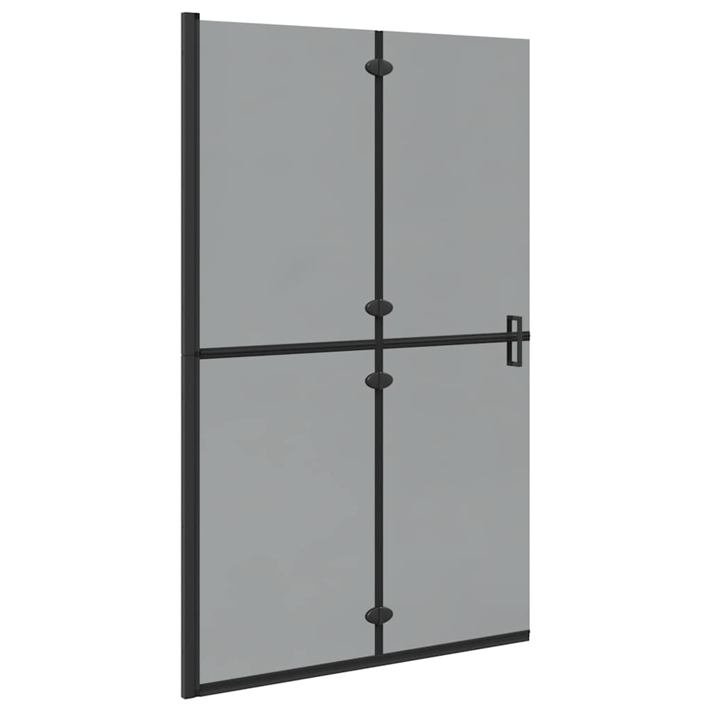 Faltbare begehbare Duschwand Transparentes ESG Glas 70x190 cm